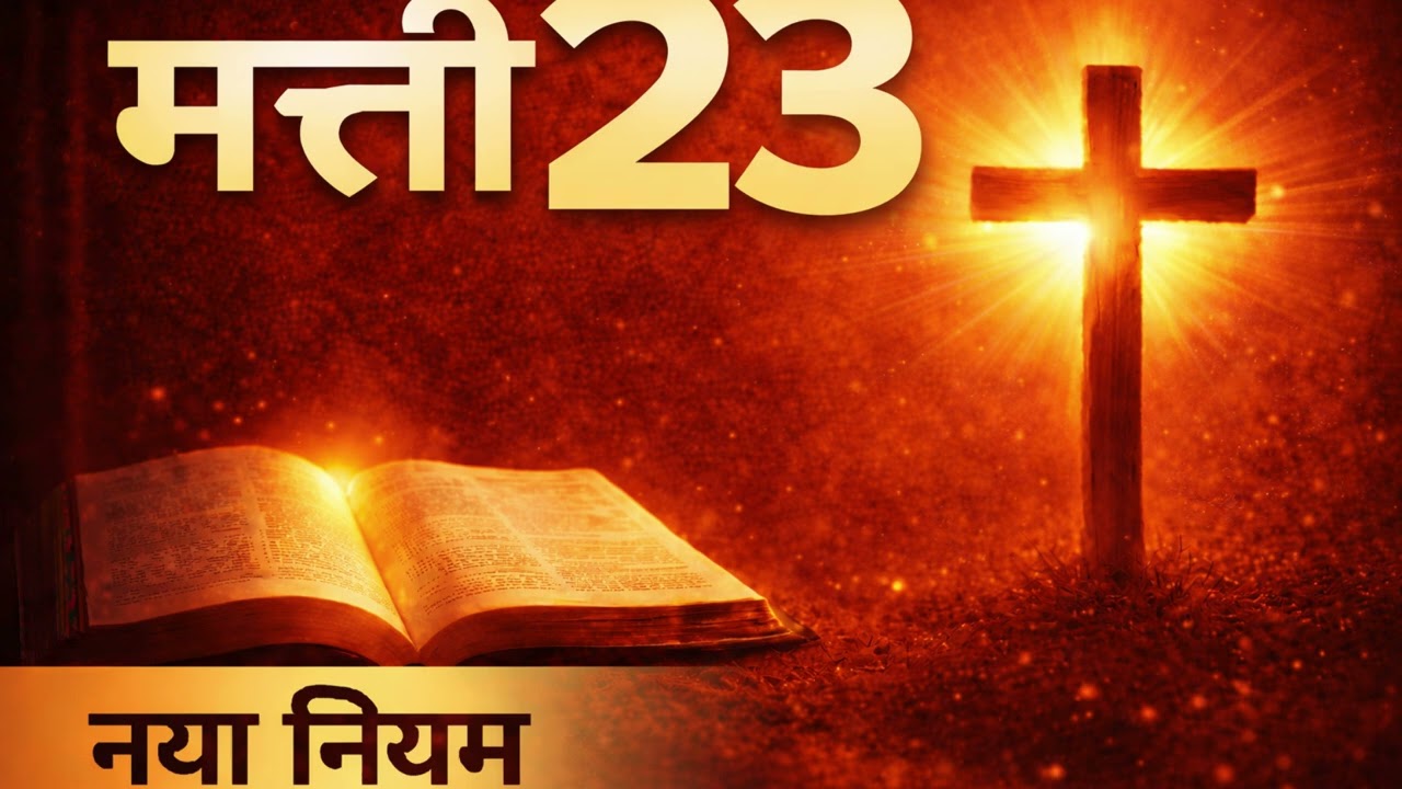मत्ती अध्याय 23 नया नियम बाइबल पाठ (हिंदी) | The Living Word
