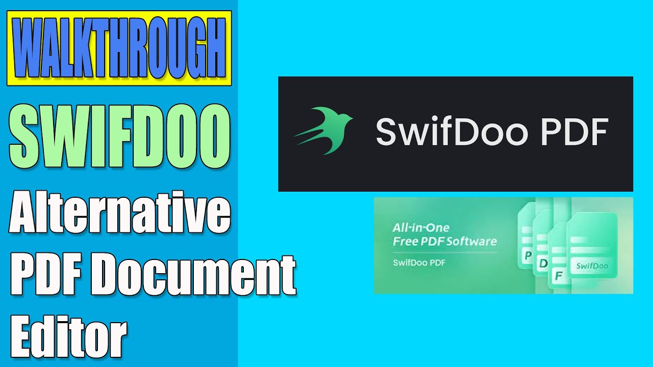 Alternative All in one PDF Editor - SwiftDoo