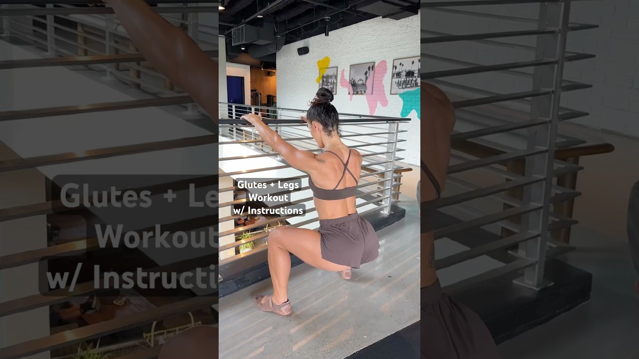 Dumbbell Glutes + Legs Workout - More deets on IG. Train with me on WeRise App 👉 Iink in BIO
