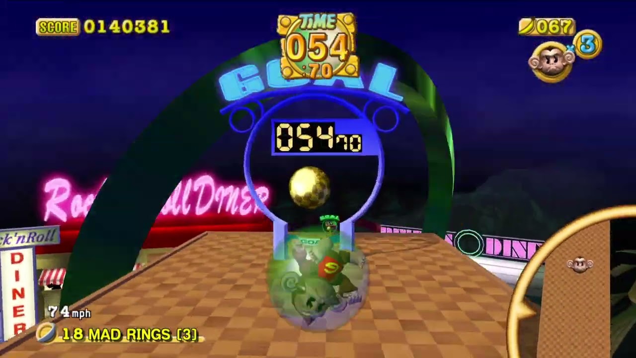 Super Monkey Ball 2: Super Monkey Ball 1 Style - Advanced