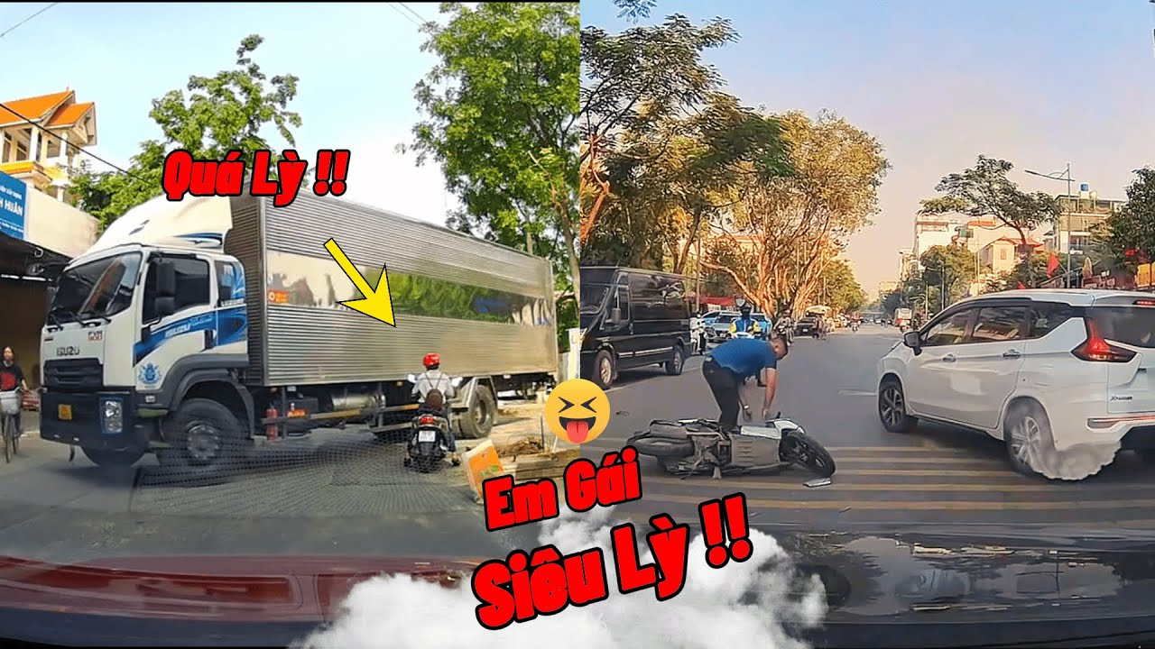 Những Tình Huống Giao Thông Thể Hiện Độ Ngu Người Của Các Em Gái / Vui Giao Thông