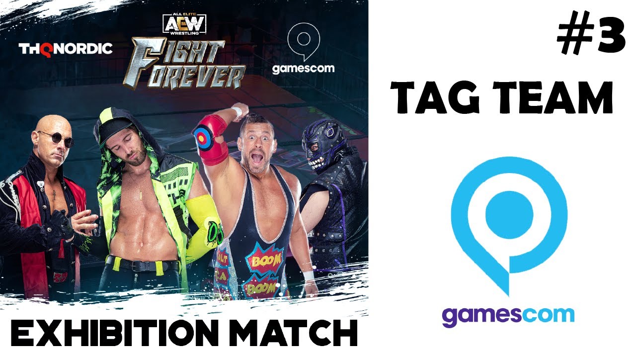 Christopher Daniels & Ang&eacute;lico vs Evil Uno & Colt Cabana | Gamescom 2022 Exhibition Tag Team Match 3
