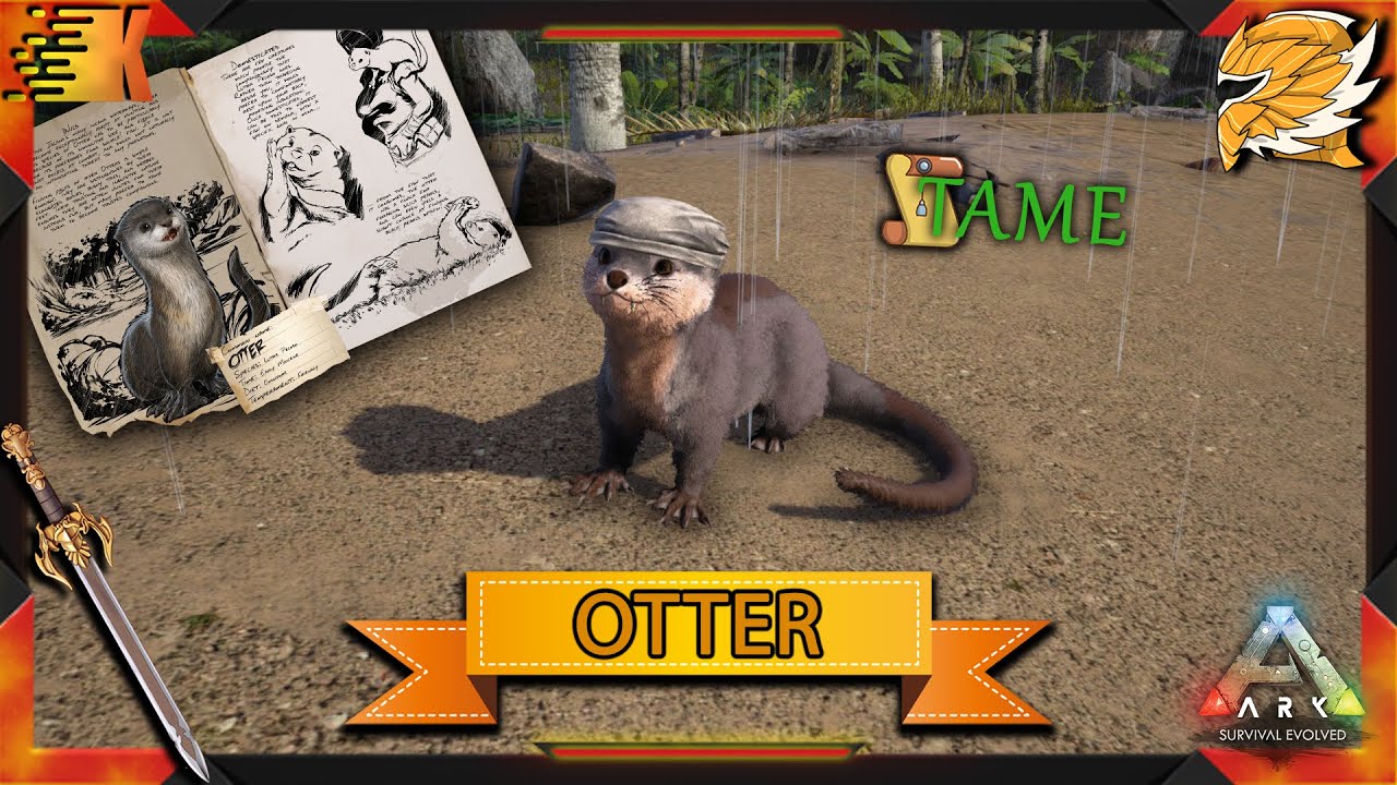 آموزش بازی ARK : تیم کردن و توضیحات اوتر (Otter)