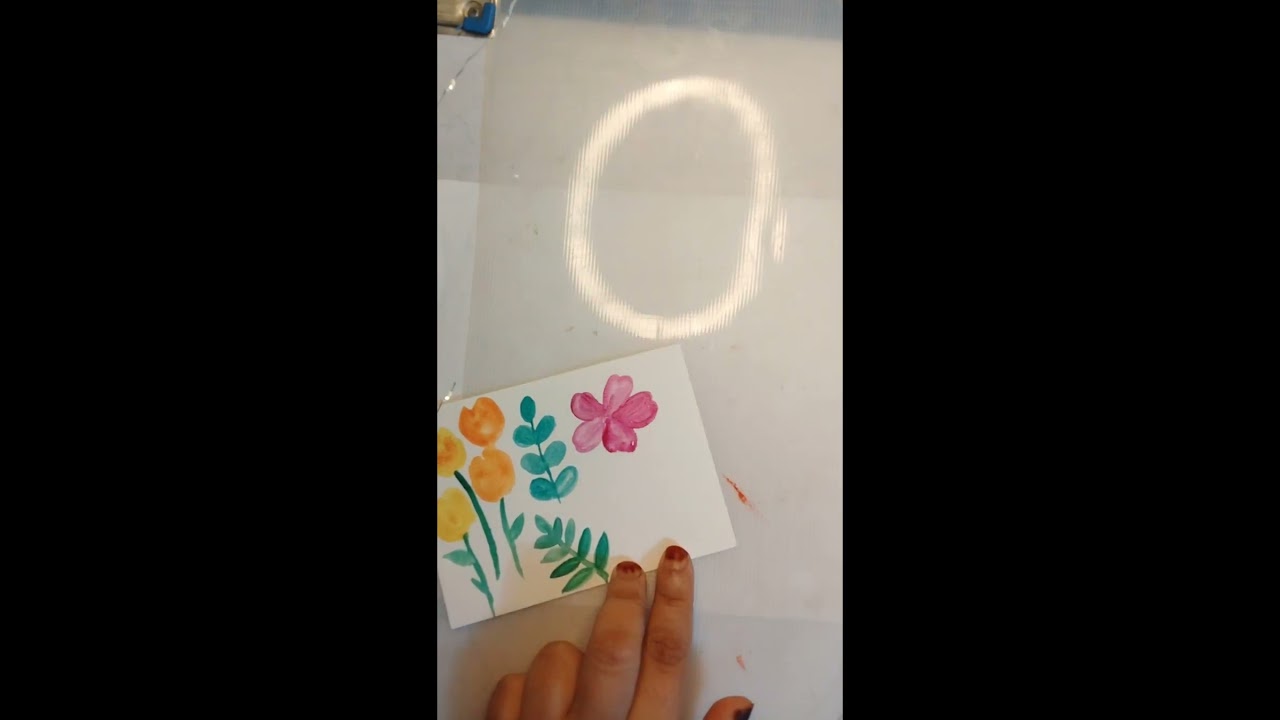 How to paint loose watercolor florals 