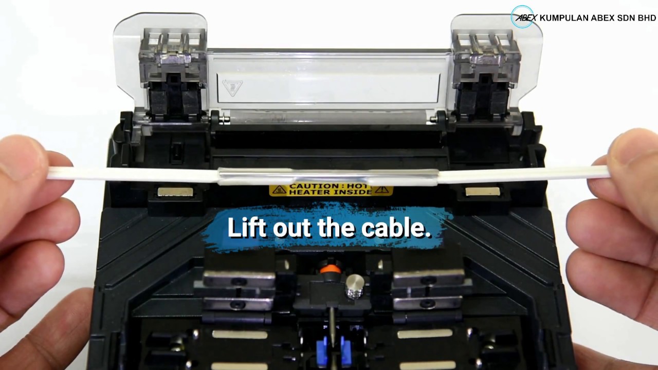 Sumitomo T-400S Fusion Splicer Operation