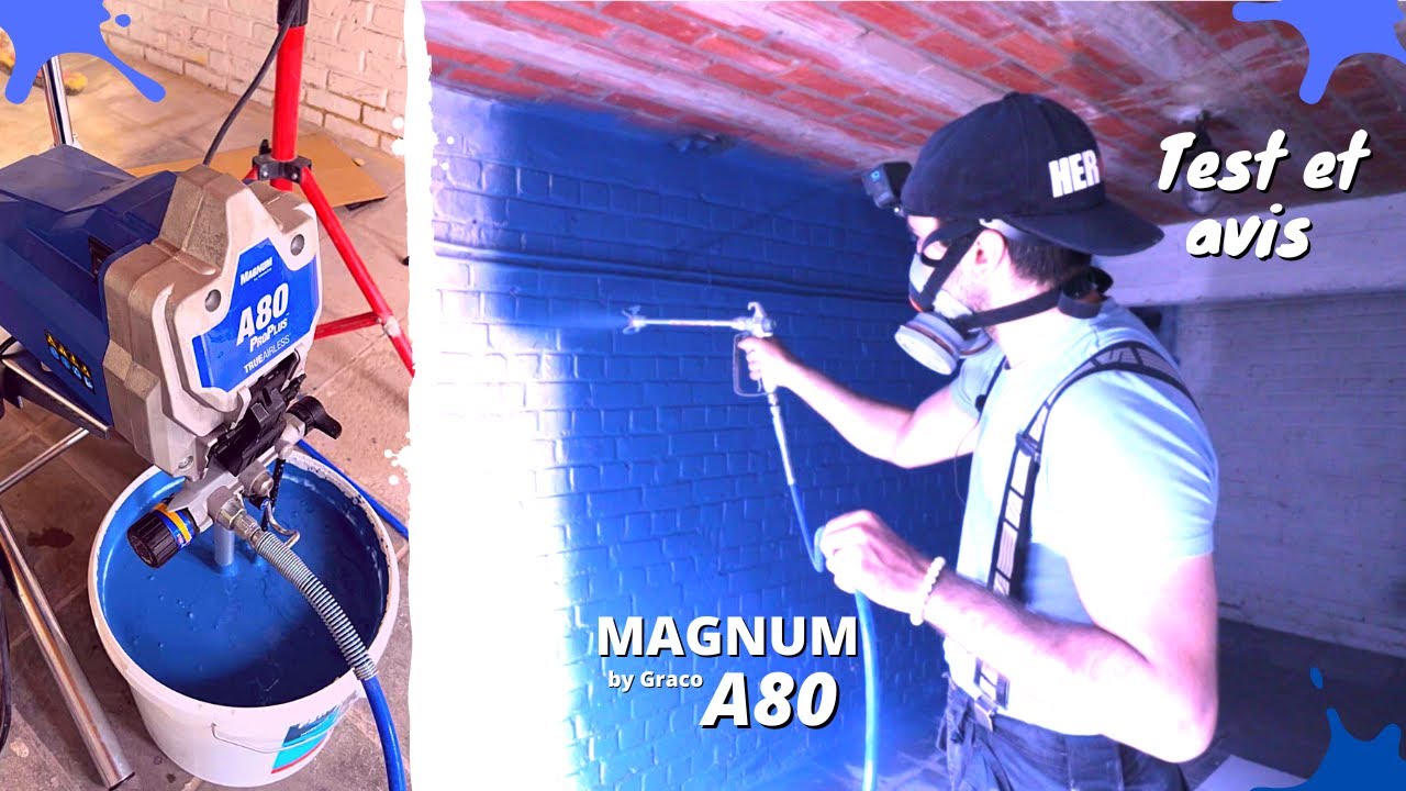 🟦 Magnum A80 by Graco - Test et Avis en condition réelle ! #hilti #graco