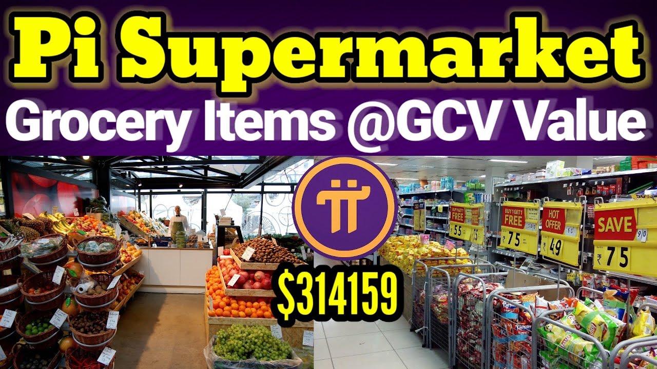Gift Of God Supermarket | Grocery Items at GCV Value | Pi Network Latest Update | Faipoo Planner 