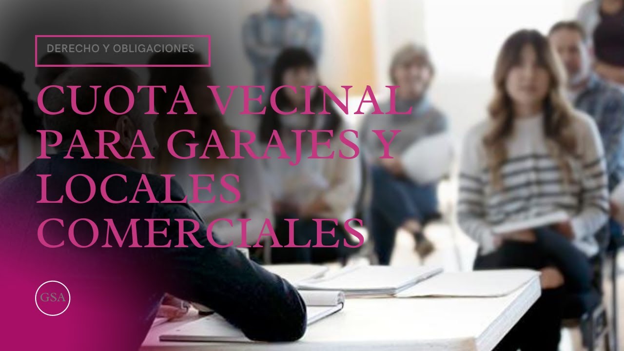 Ley de Propiedad Horizontal sobre garajes, ¡Comunidad de Vecinos!