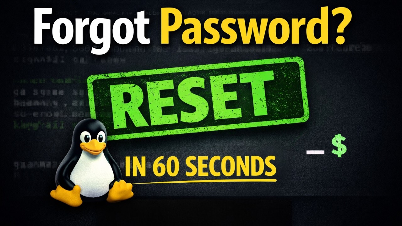 Заблокированы в Linux? Не паникуйте, сделайте это!