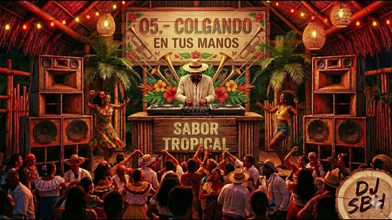 05.- Colgando en tus manos (Sabor Tropical) - DJ SBH | Nostalgia Tropical
