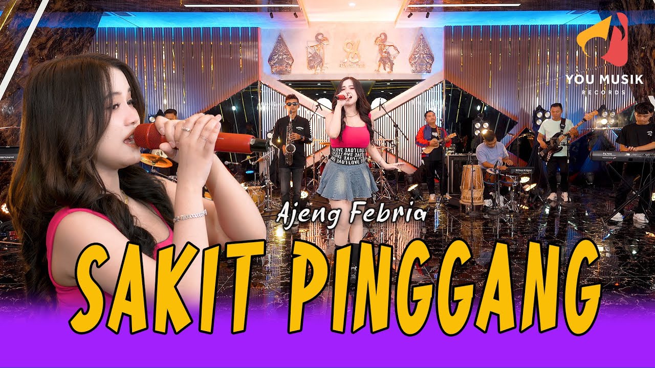 SAKIT PINGGANG - AJENG FEBRIA | Berhenti Curiga Bila Masih Cinta | Official Live Music Video