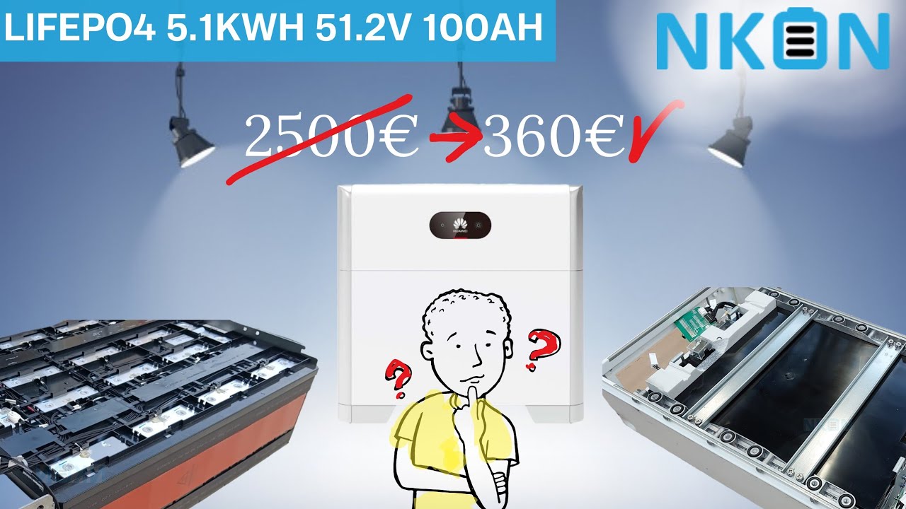Найдешевший Lifepo4 5.1kWh акумулятор, але є нюанси... Huawei Luna