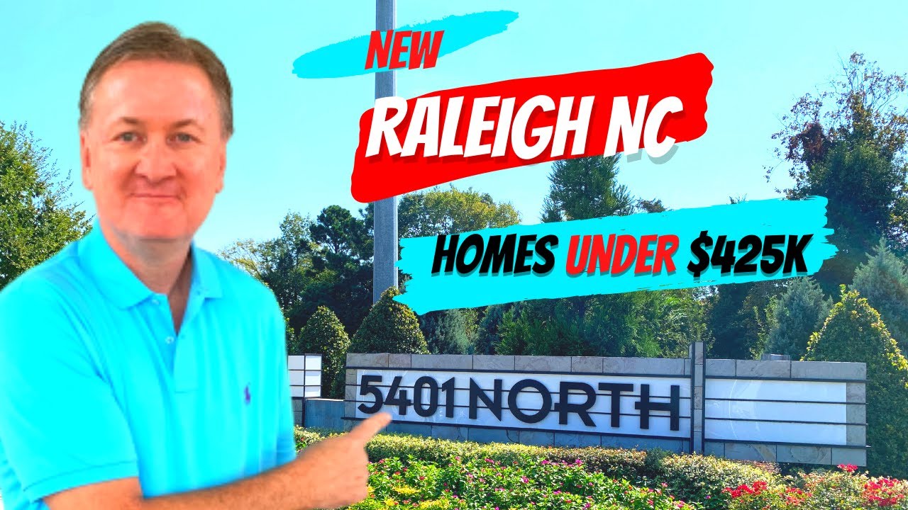 New Raleigh NC homes under $425K | 5401 North is convenient to downtown Raleigh NC!