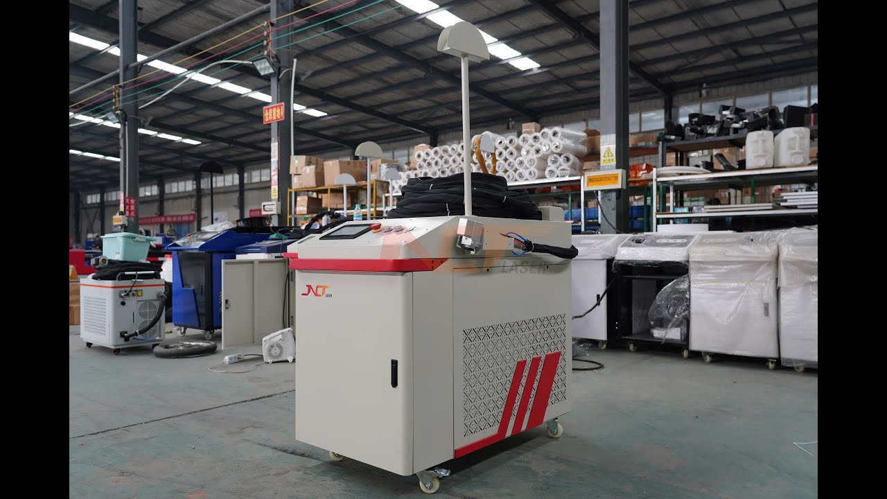 CW Laser cleaning machine with HC210