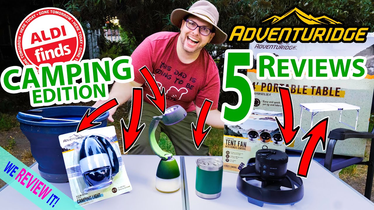 Does Aldi Camping Gear SUCK? - ADVENTURIDGE Review
