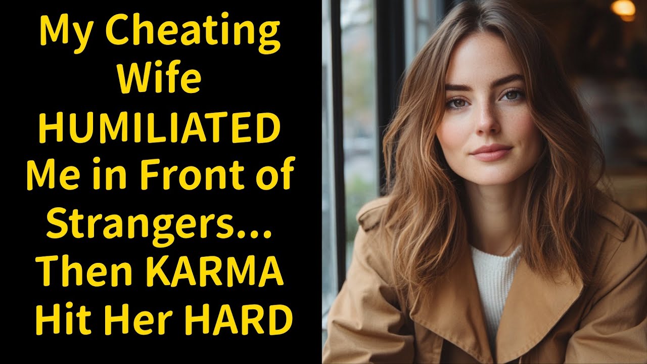 My Cheating Wife HUMILIATED Me in Front of Strangers... Then KARMA Hit Her HARD