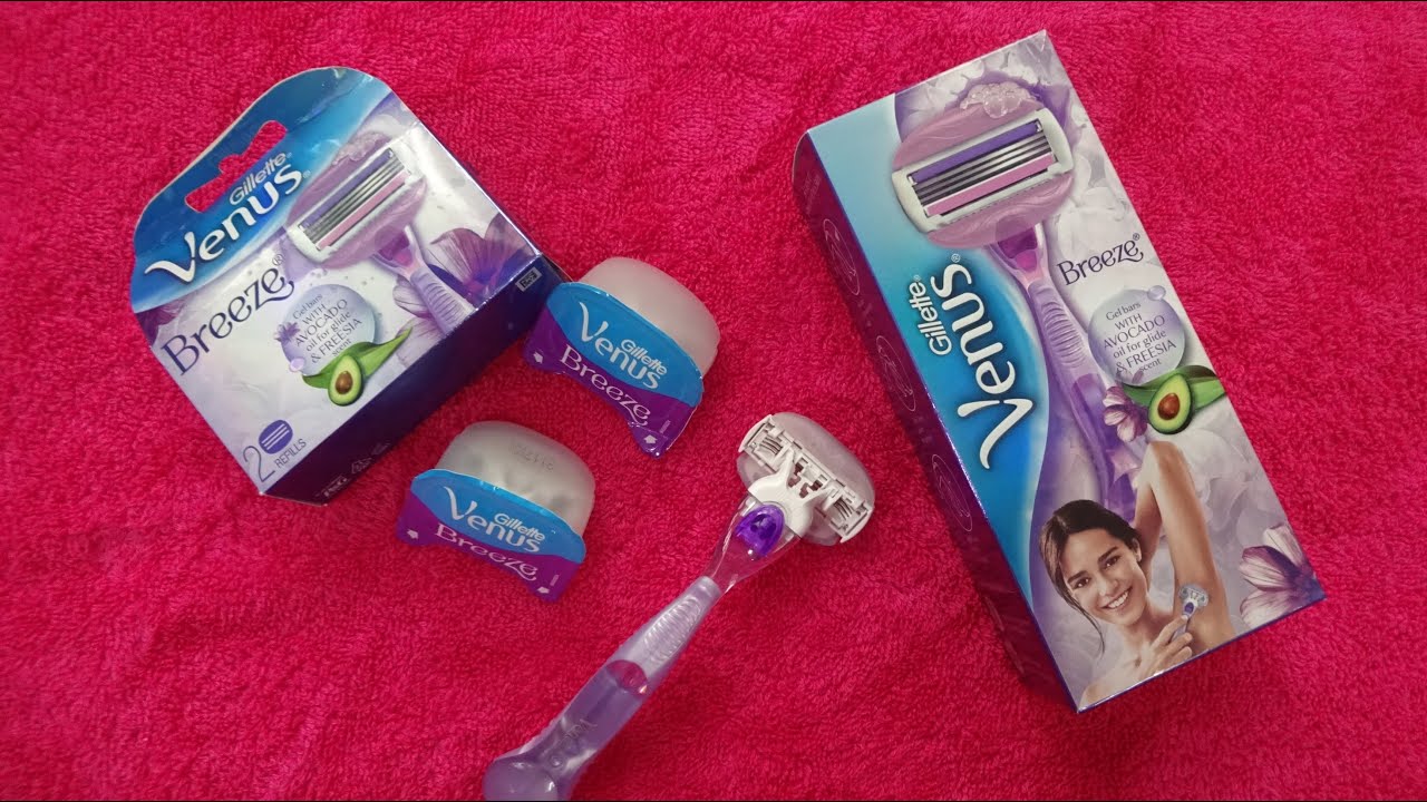 Gillette Venus Breeze Razor Unboxing and Review