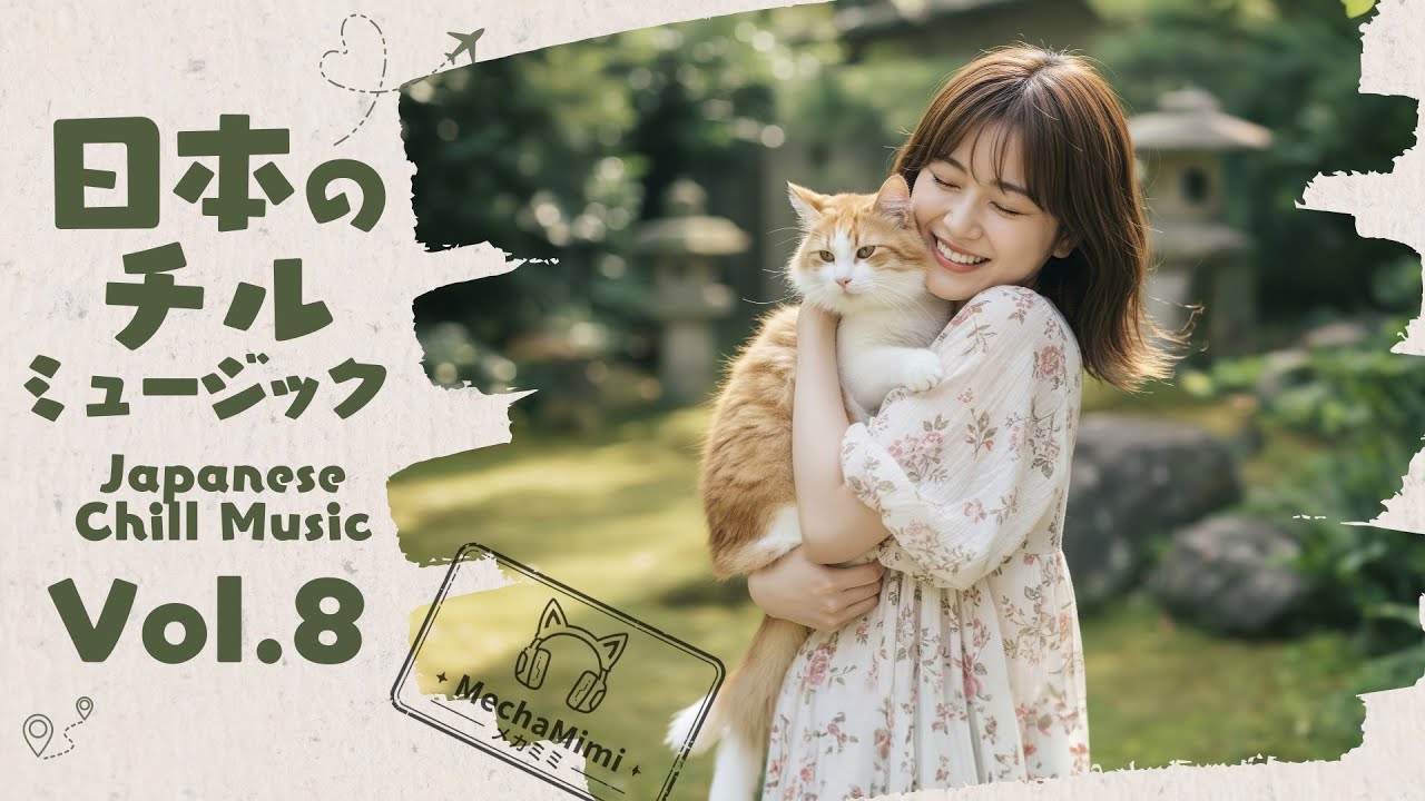 メカミミの日本のチルミュージック Vol.8 | 午後に流れるゆるやかなチルグルーヴ (MechaMimi Japanese Chill Music Vol.8)