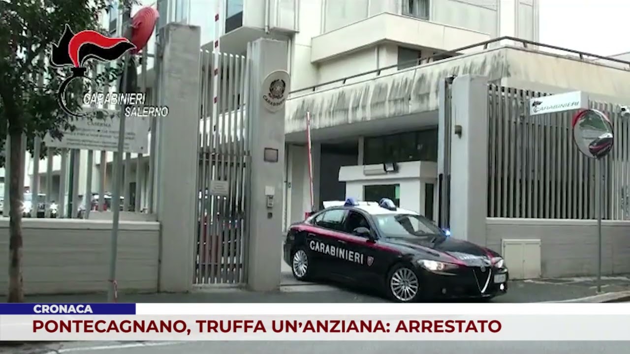 CRONACA. PONTECAGNANO, TRUFFA UN’ANZIANA: ARRESTATO