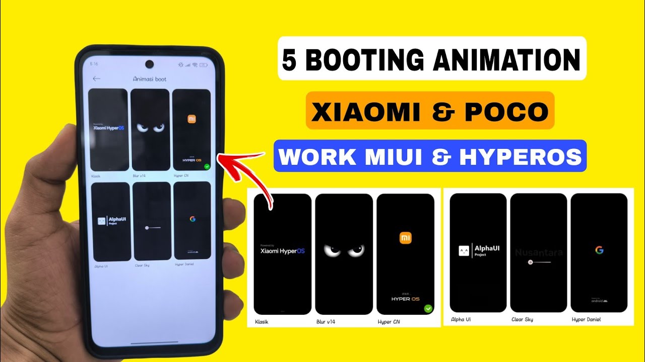 Cara Ganti Animasi Booting di Xiaomi Redmi 13 | Tanpa Root!