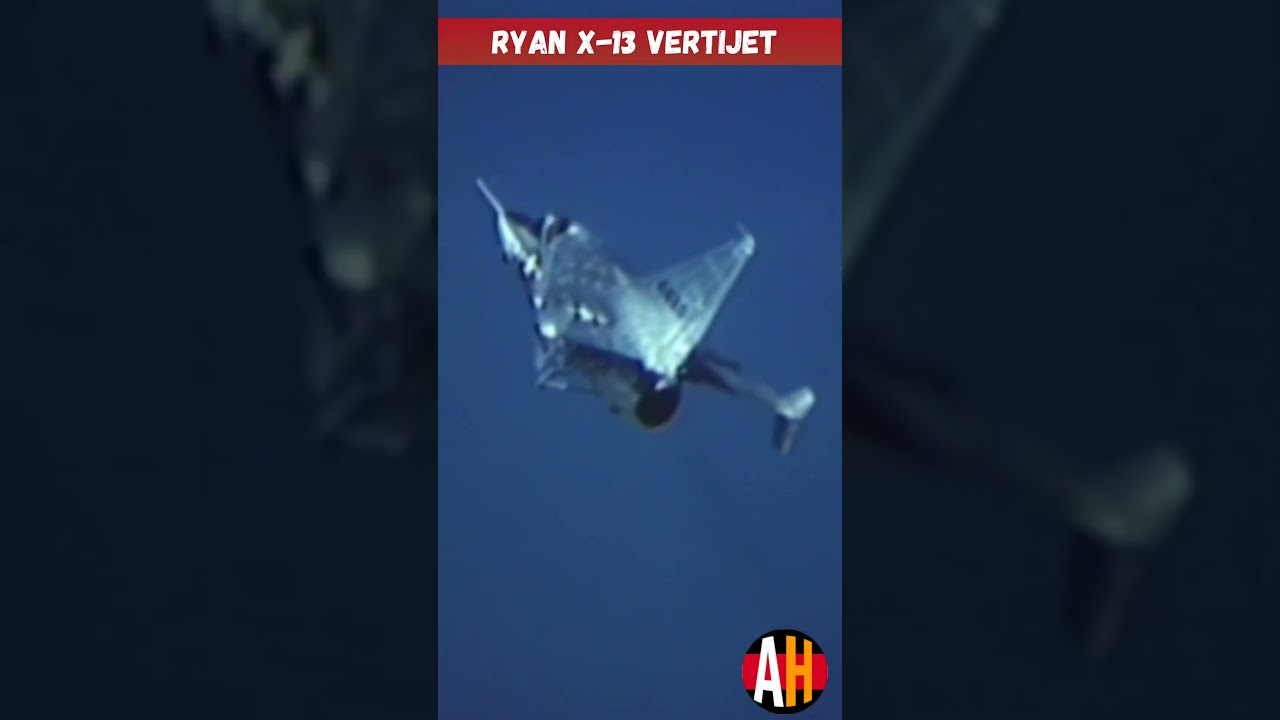 No runway needed! The Ryan X-13 Verti-Jet