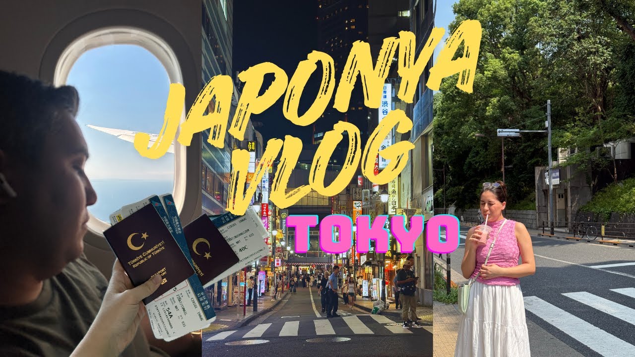 JAPONYA VLOG 1 | Tokyo | değişik bir gezegen