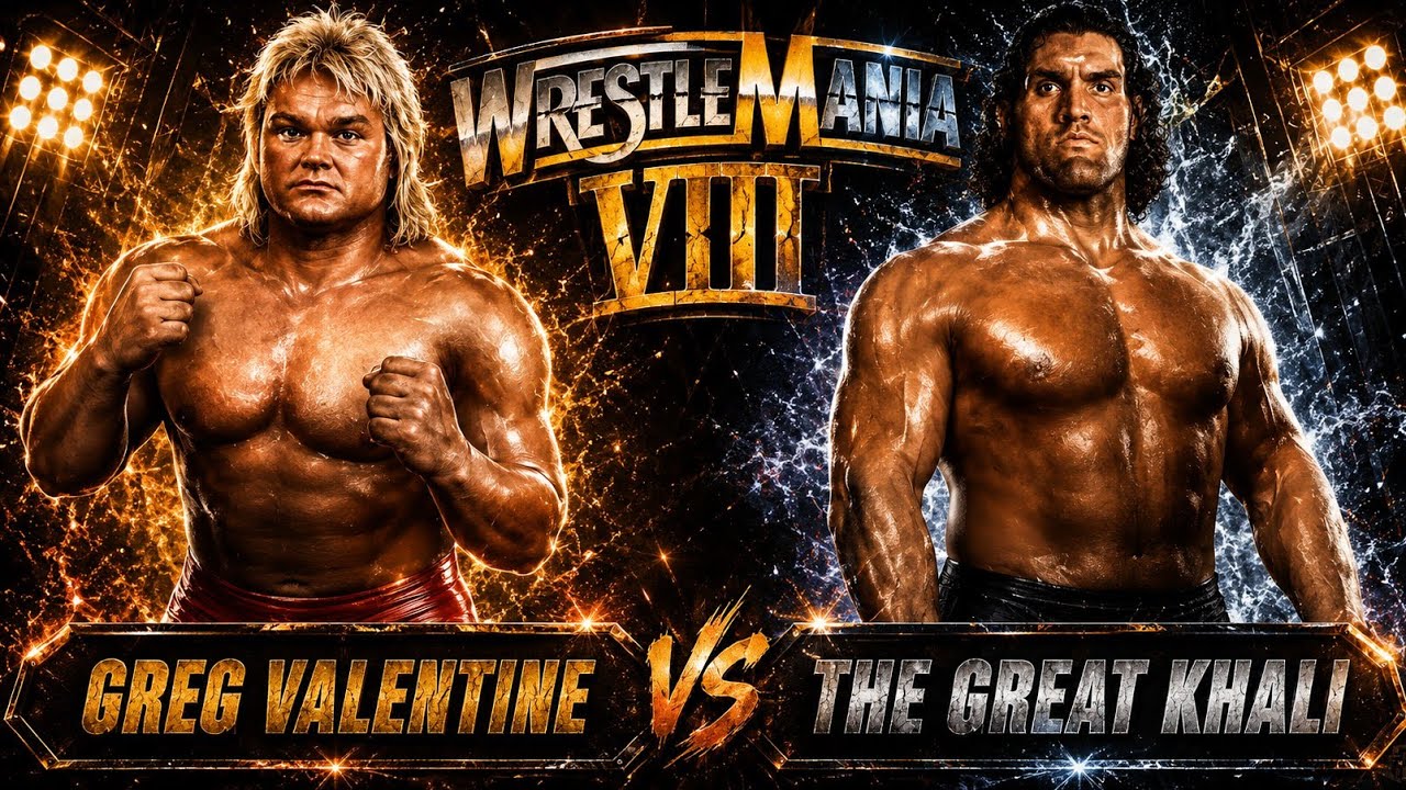 Greg Valentine VS The Great Khali | Legends Of WrestleMania 