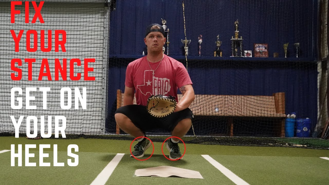 Baseball Catcher Stances: How to get LOW