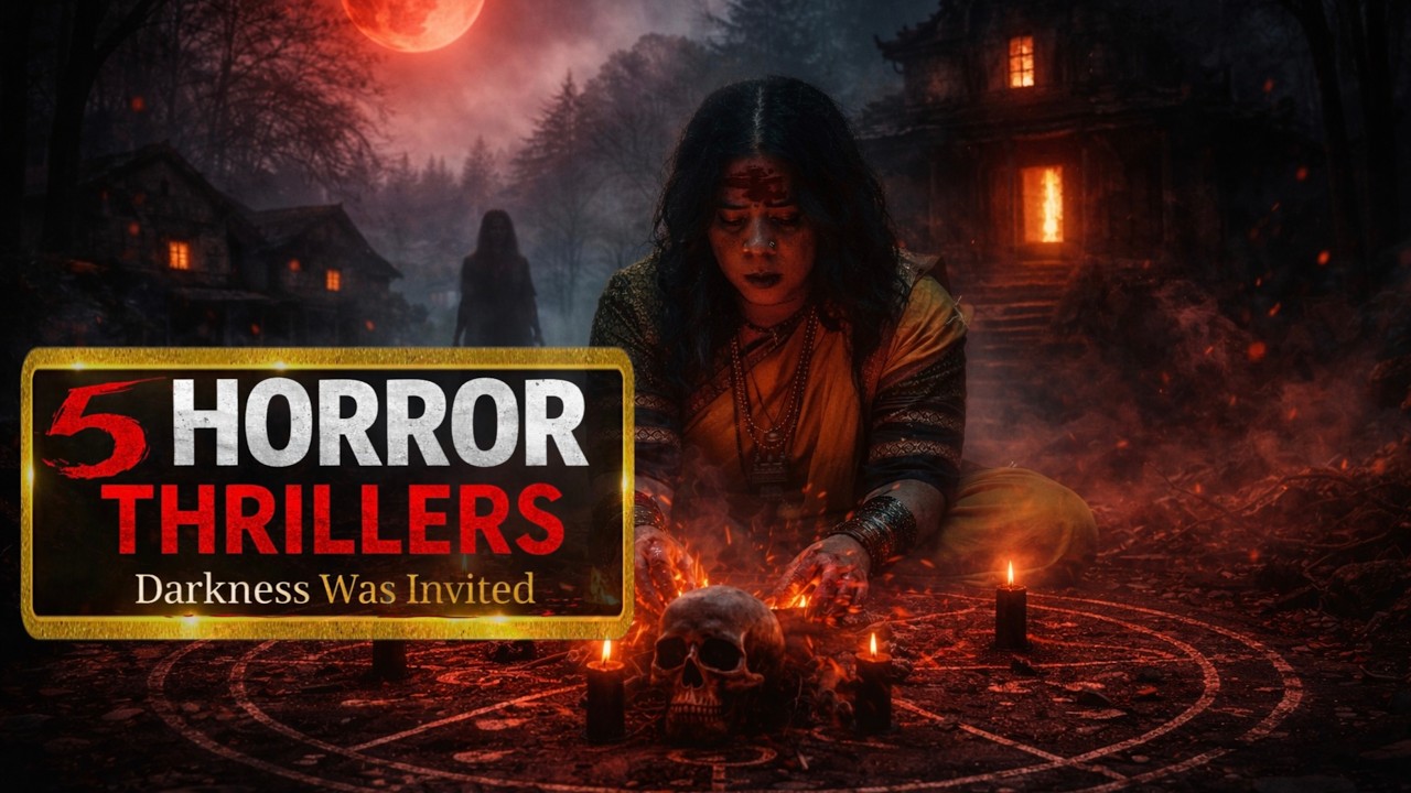 5 Horror Thrillers That Will Haunt You Tonight 😱| Must Watch Indian Horrors Movies| CINEPESH|