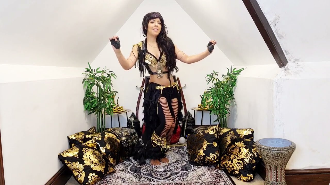 MOVE YOUR BODY LIKE A SNAKE | LEARN TRIBAL FUSION BELLY DANCE MOVES | ABS WORKOUT FIGURE EIGHTS