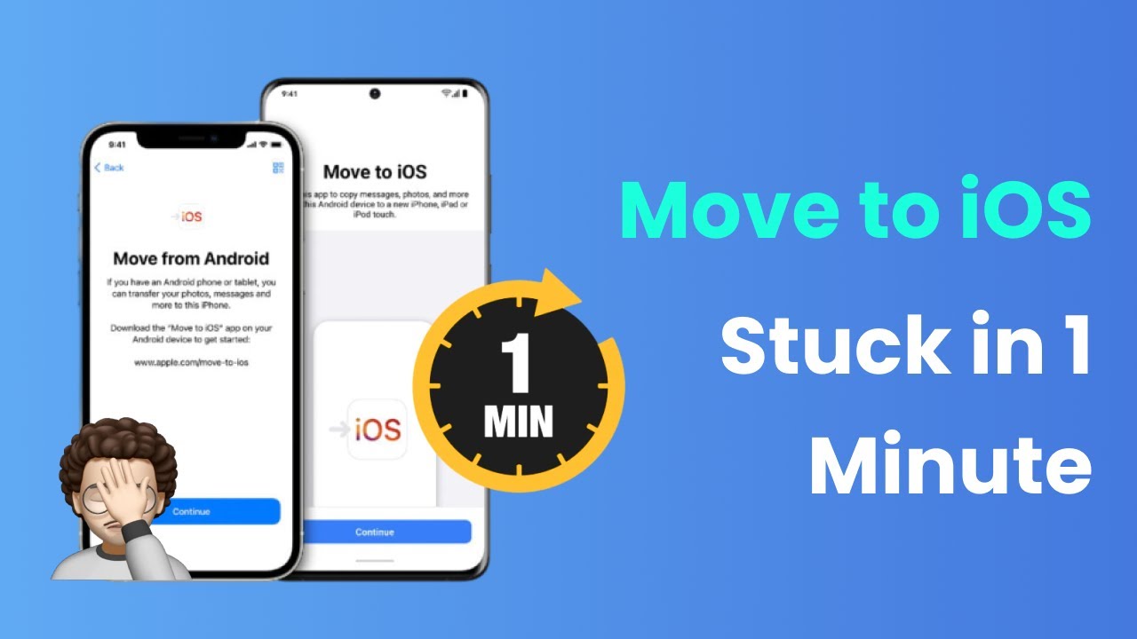 Android Move to iOS Stuck on 1 Minute? Quick Way to Fix It!✨