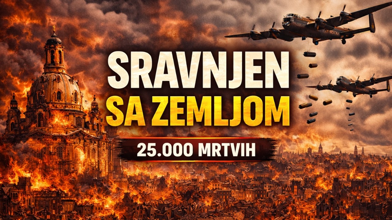 ZAŠTO JE DRESDEN 1945. SRAVNJEN  SA ZEMLJOM? | Drugi svjetski rat | Njemačka Firenca | Fabula Docet