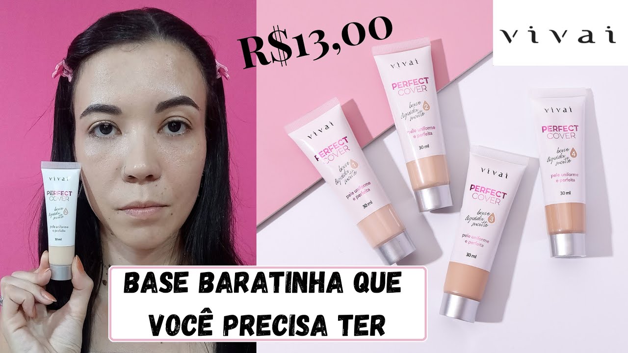 RESENHA BASE PERFECT COVER - VIVAI