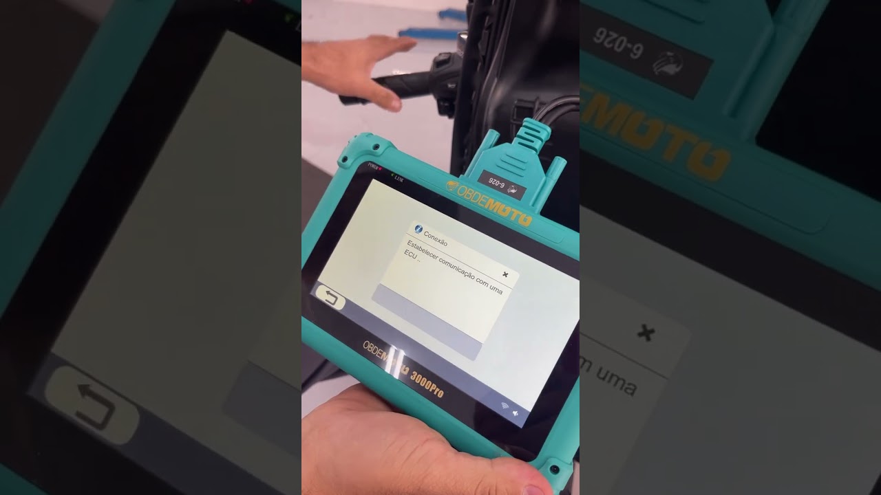 Scanner de moto OBDEMOTO 3000 pro versão fuul no Brasil