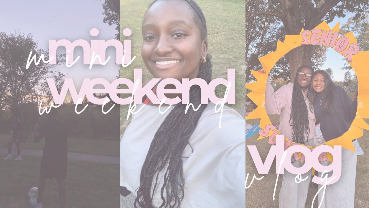 MINI WEEKEND VLOG: Woman of God Edition | fitness, senior year, nature, etc!