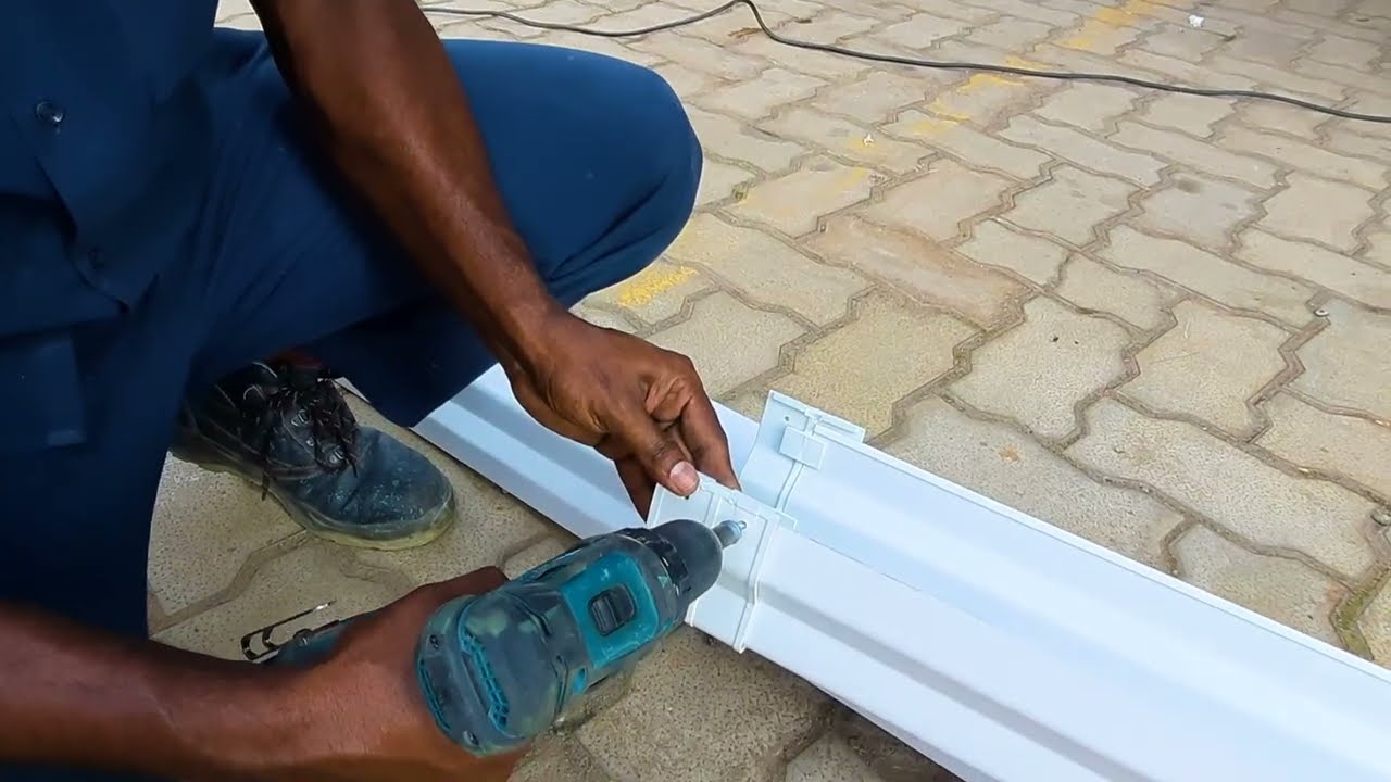 How To - Aizar Square Rain Gutter installation