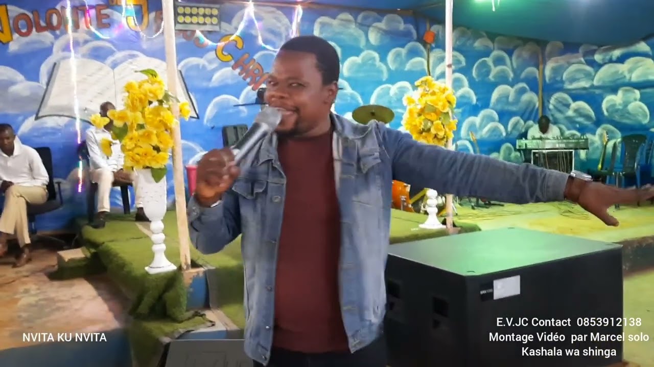 Eva Alain kabangu wa TSHIMANGA à l'église la volonté de Jésus-Christ sur thème NVITA KU NVITA