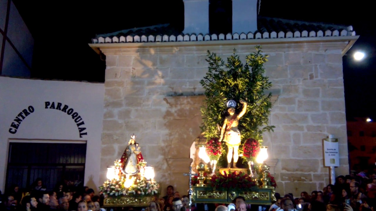 Canto del himno a San Sebastián Padul 2017
