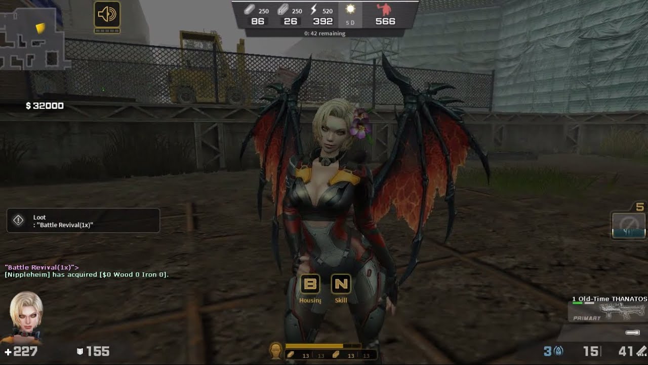 CS NS Zombie Shelter Hellgate 5 day solo spam ( exp farming )