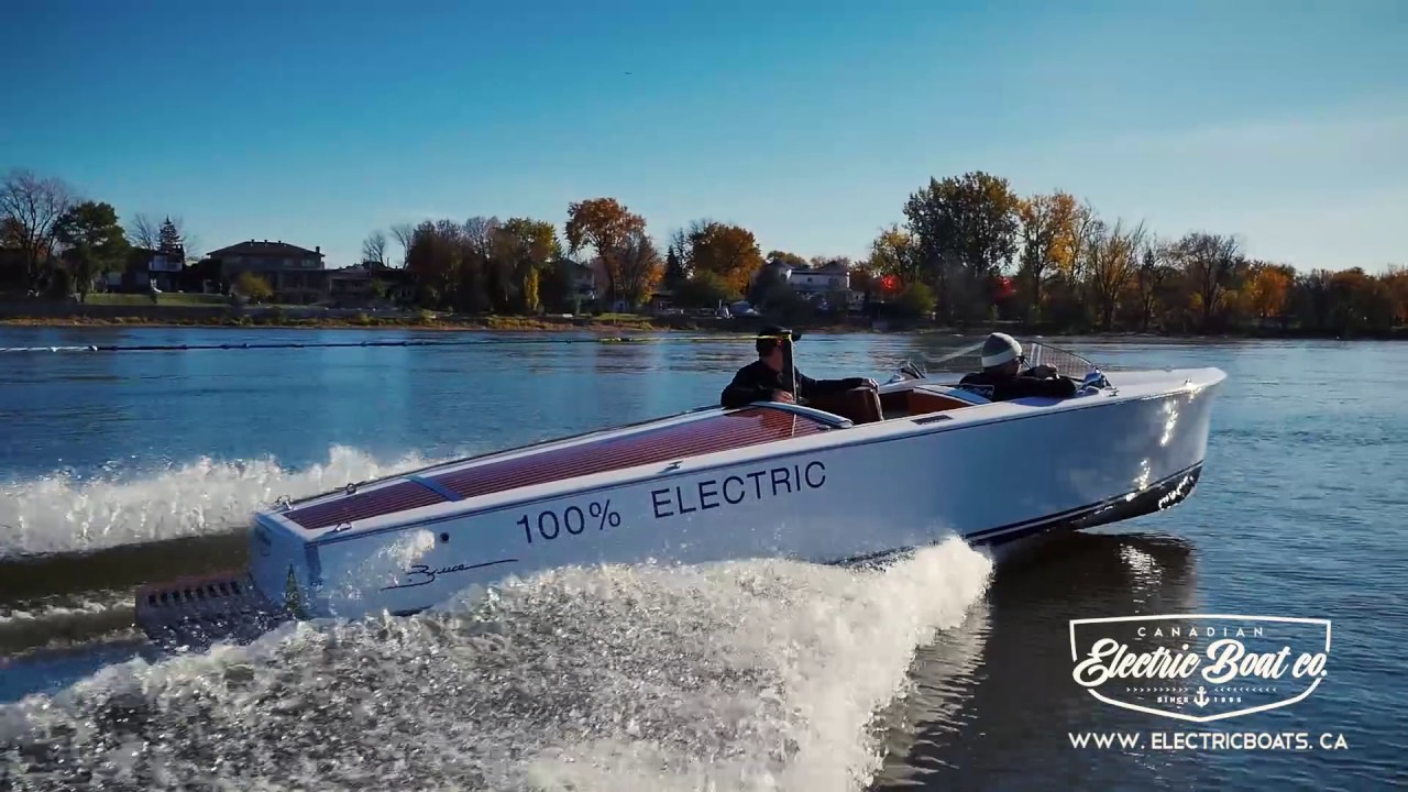 The Fastest Electric Boat | America's Only Electric Water Sport | Bruce 22 | CEBC