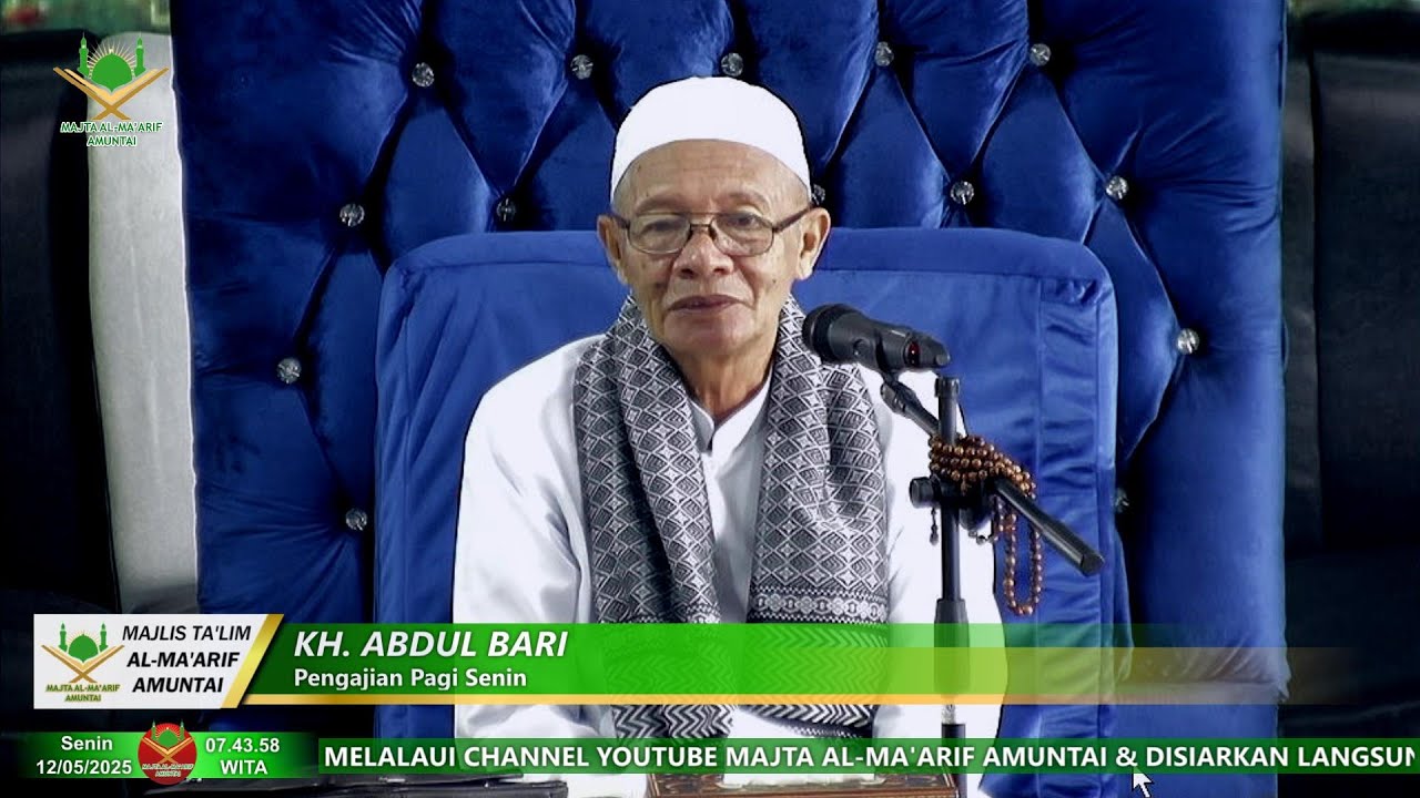 🔴[LIVE] PENGAJIAN PAGI SENIN 19/01/2026 BERSAMA TUAN GURU KH. ABDUL BARI