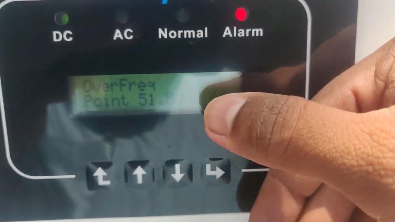 DEYE ONGRID INVERTER KERALA PARAMETERS SETTINGS