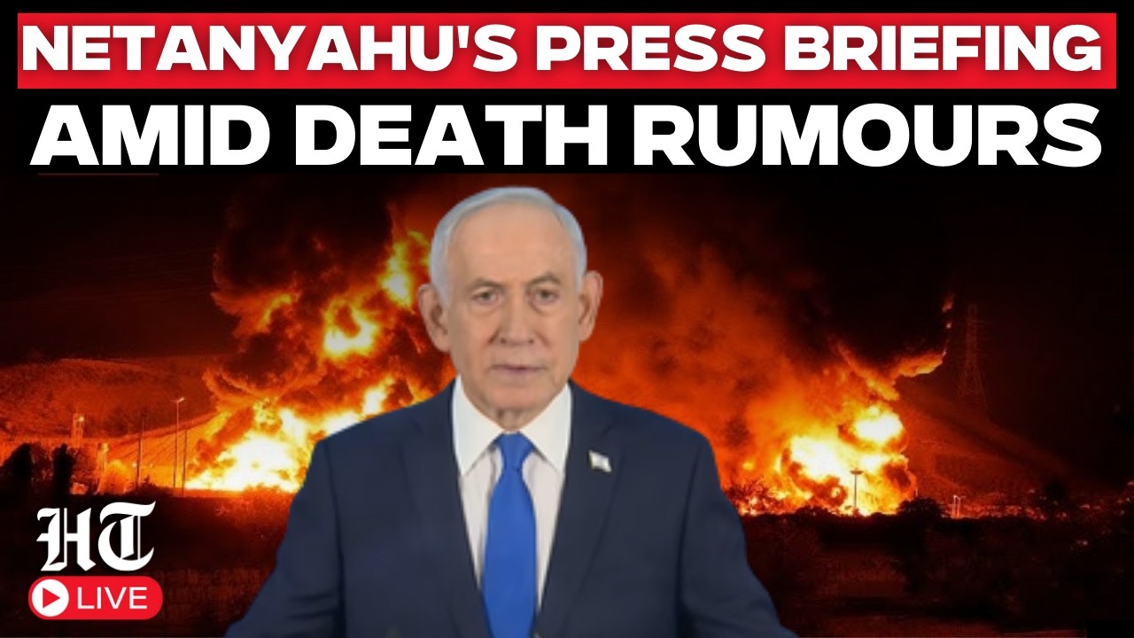 Watch Live | Benjamin Netanyahu's Press Conference Amid Death Rumours | Israel Iran War