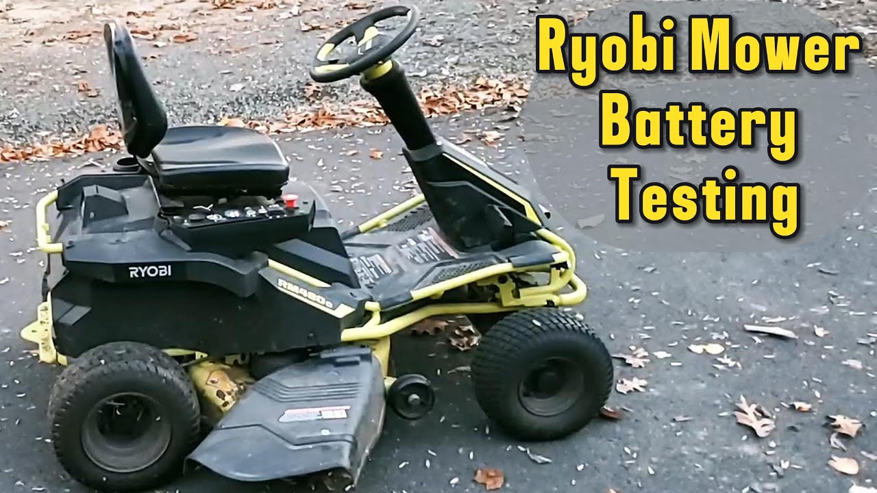 What's REALLY Inside Ryobi RM480E Electric Riding Mower Batteries?