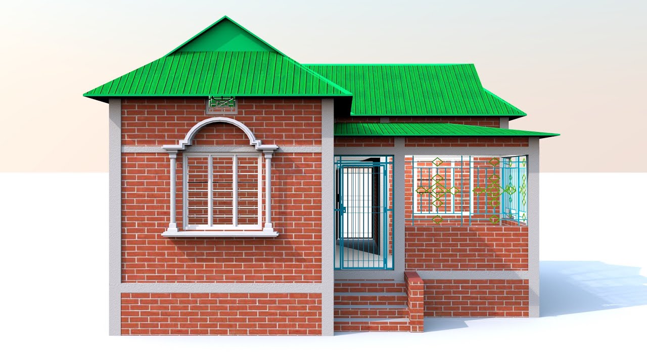 L - type tin set house plan | नर्थ ईस्ट मे प्रशिद्ध डिजाइन पर टिन का घरका डिजाइन | village home plan