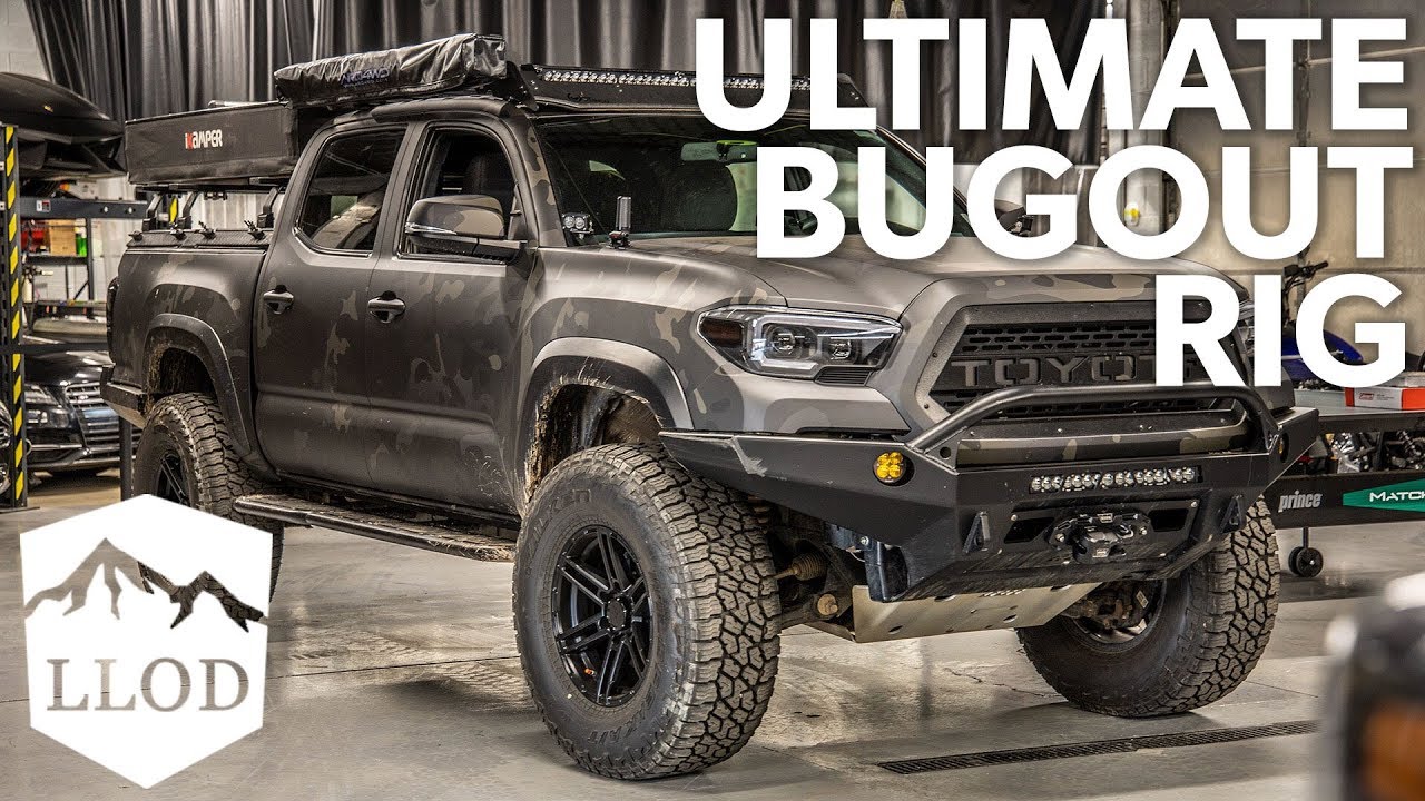 THE MOST functional Toyota Tacoma? Last Line of Defense Rig Walk Around - Mike LLOD