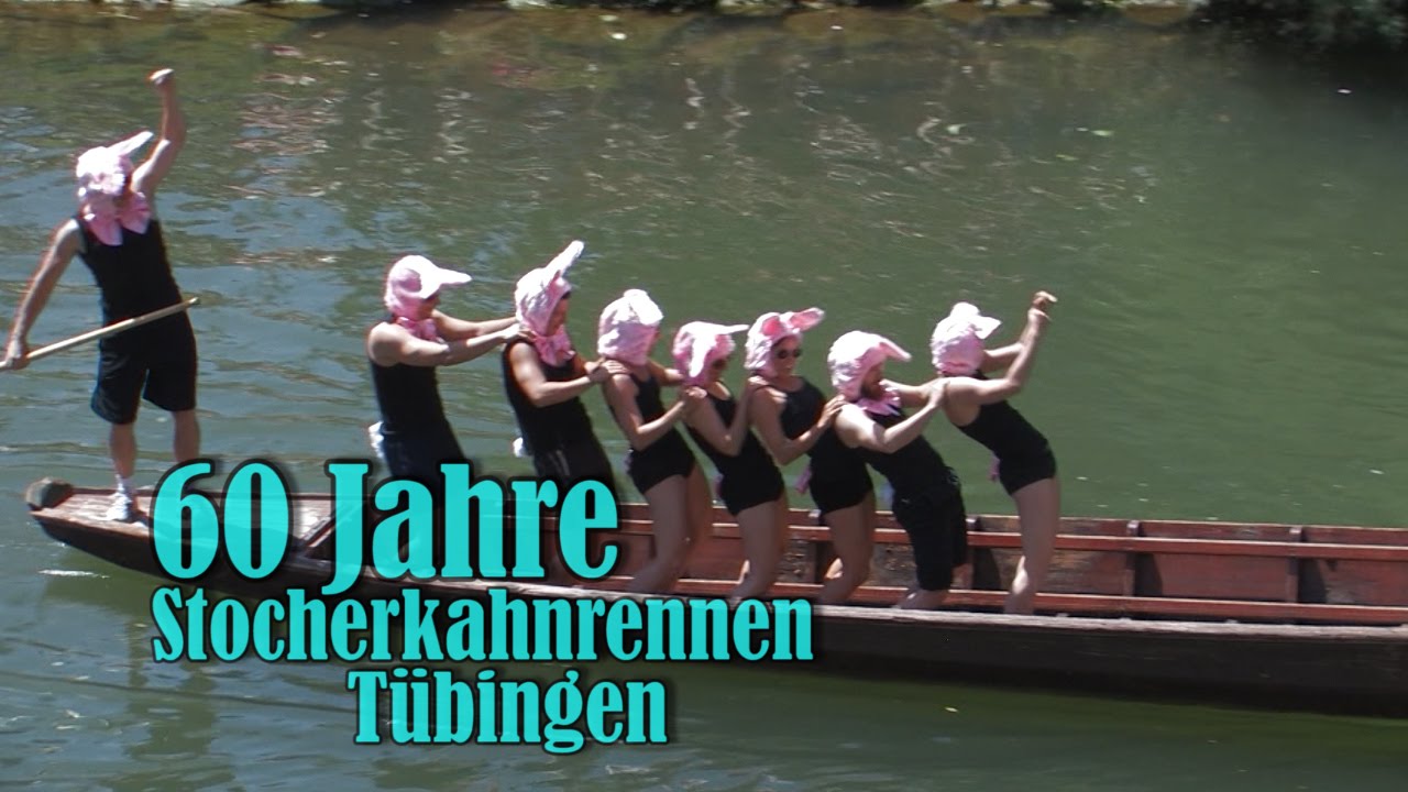 Stocherkahnrennen Tübingen 2015