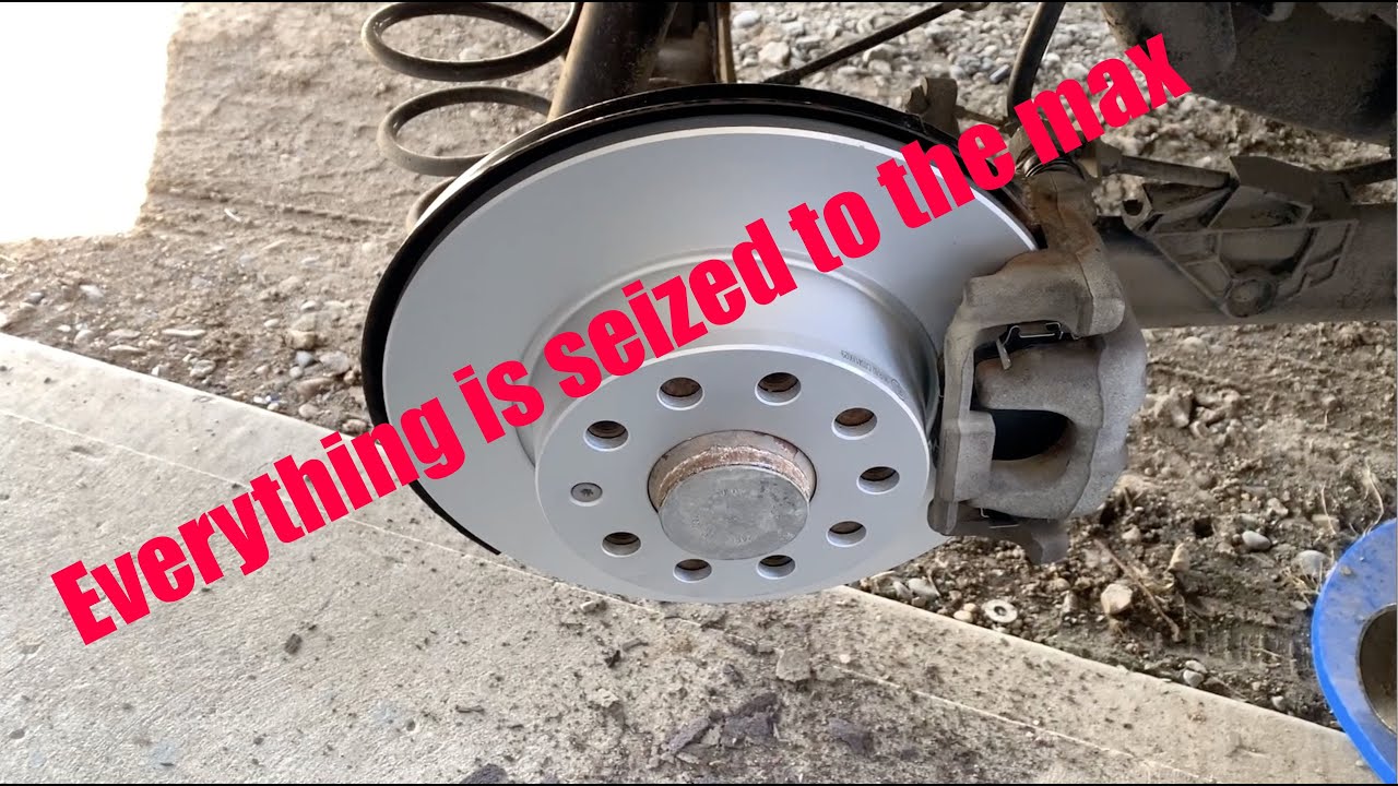 How to Replace Jetta MK6 Rear Brake Pads and Rotors