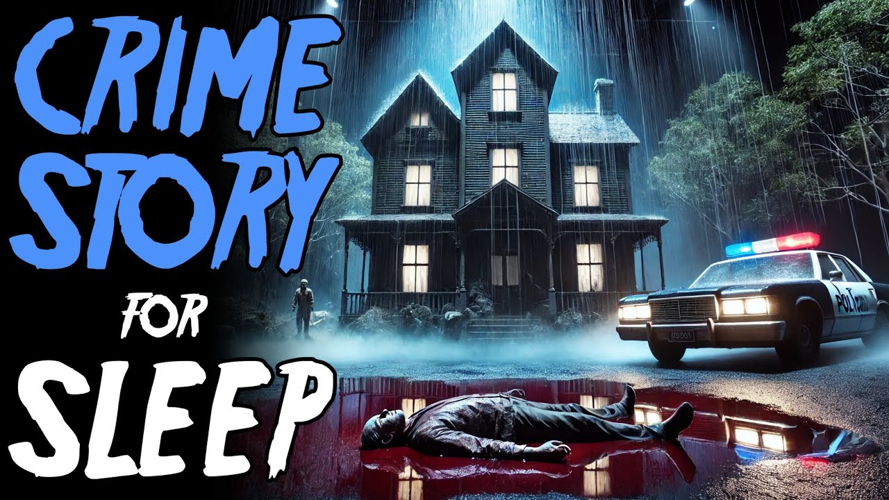 Disturbing True Crime Stories For Sleep With Rain Sound | Black Screen | Vol. 68