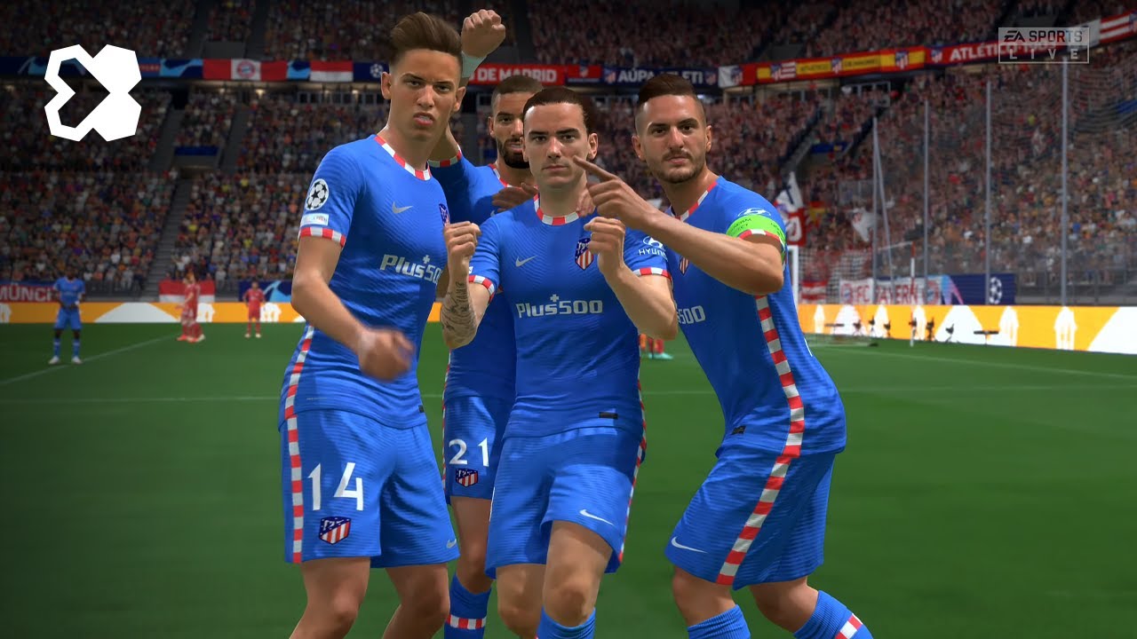 FIFA 22 - ФК Байерн Мюнхен vs ФК Атлетико (Мадрид) - Геймплей #02 | 4K HDR